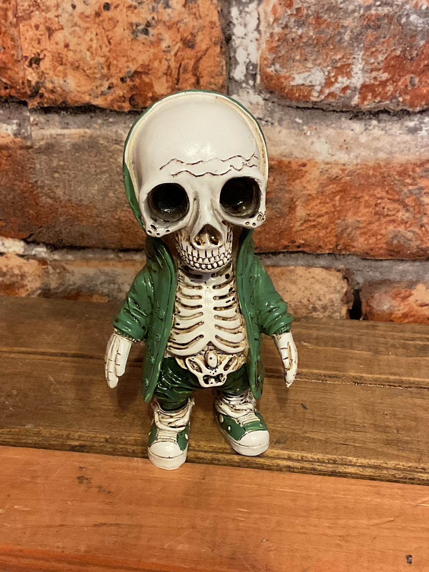 Really Cool 5" Steampunk Style Acrylic Resin Skeleton Kid. Makes a Great Gift!