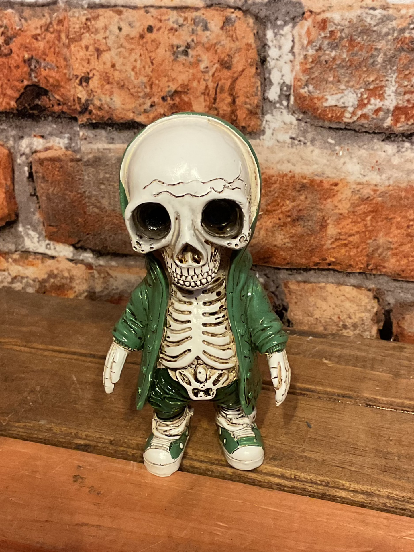 Really Cool 5" Steampunk Style Acrylic Resin Skeleton Kid. Makes a Great Gift!