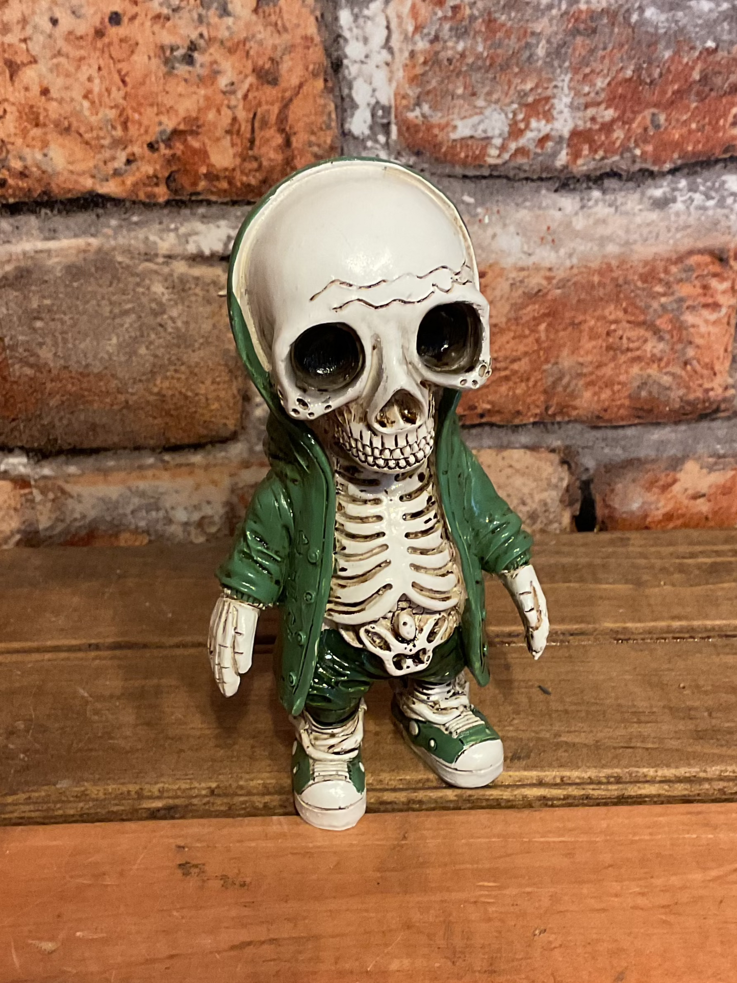 Really Cool 5" Steampunk Style Acrylic Resin Skeleton Kid. Makes a Great Gift!