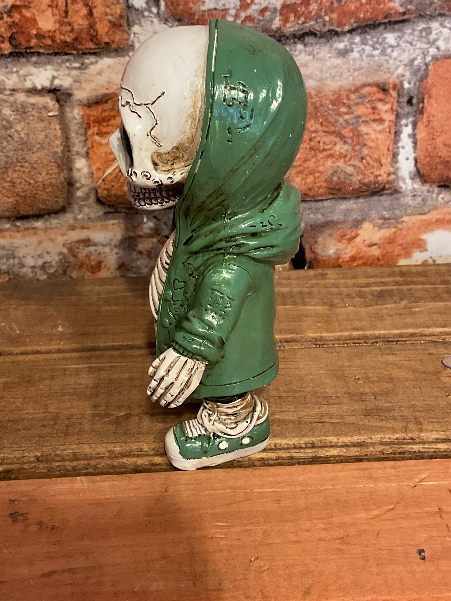 Really Cool 5" Steampunk Style Acrylic Resin Skeleton Kid. Makes a Great Gift!