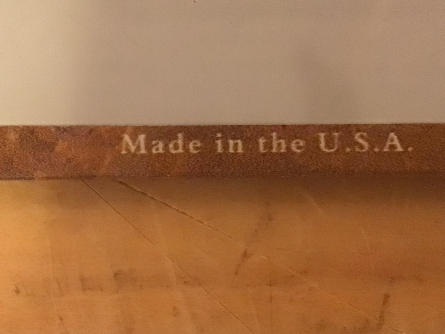 Large 16"x13" Rustic Patina Style Ride Free "You'll Never See a Bike at" Sign