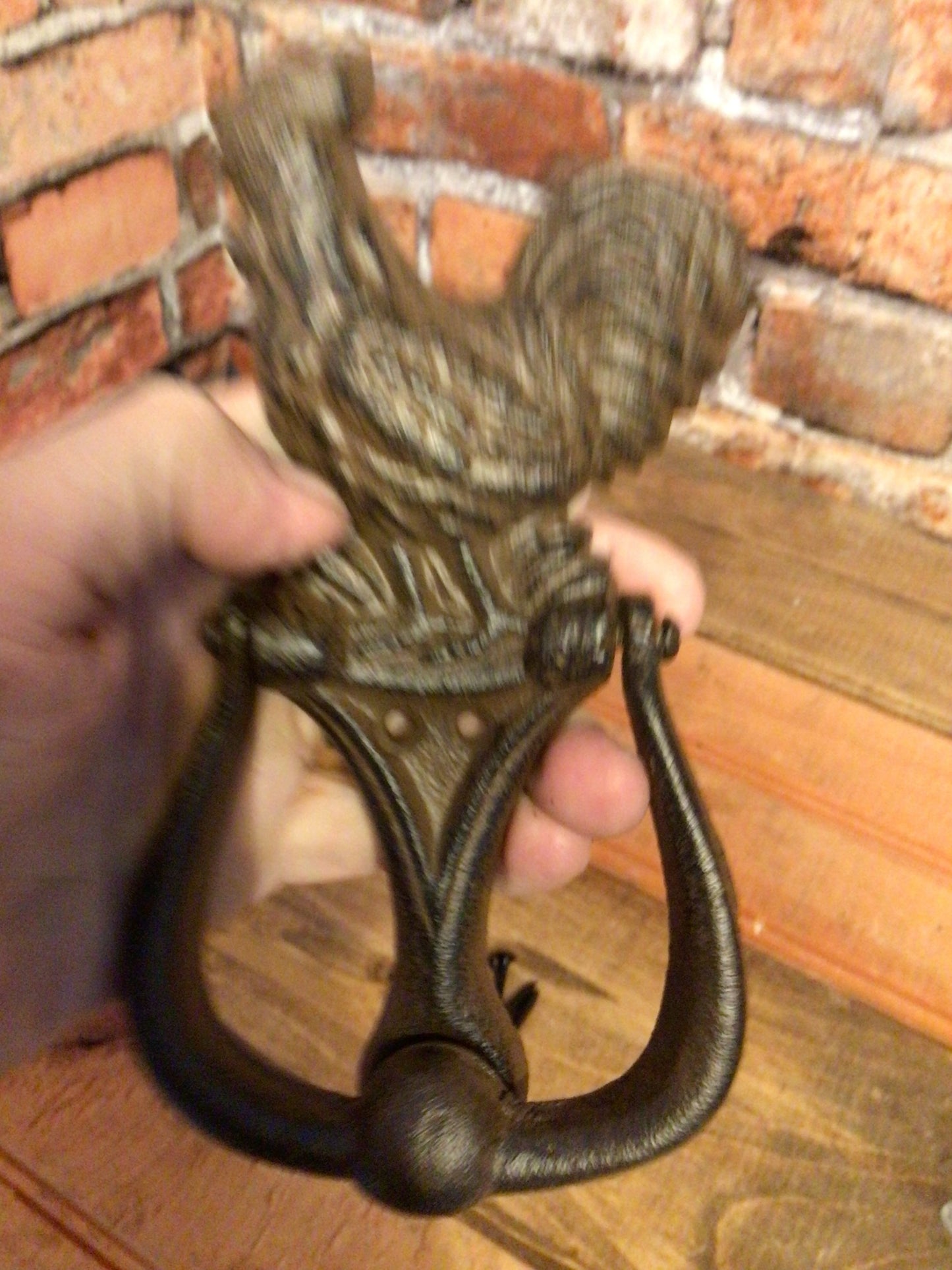 Rustic Style Country Rooster Door Knocker...Makes a Great Gift!