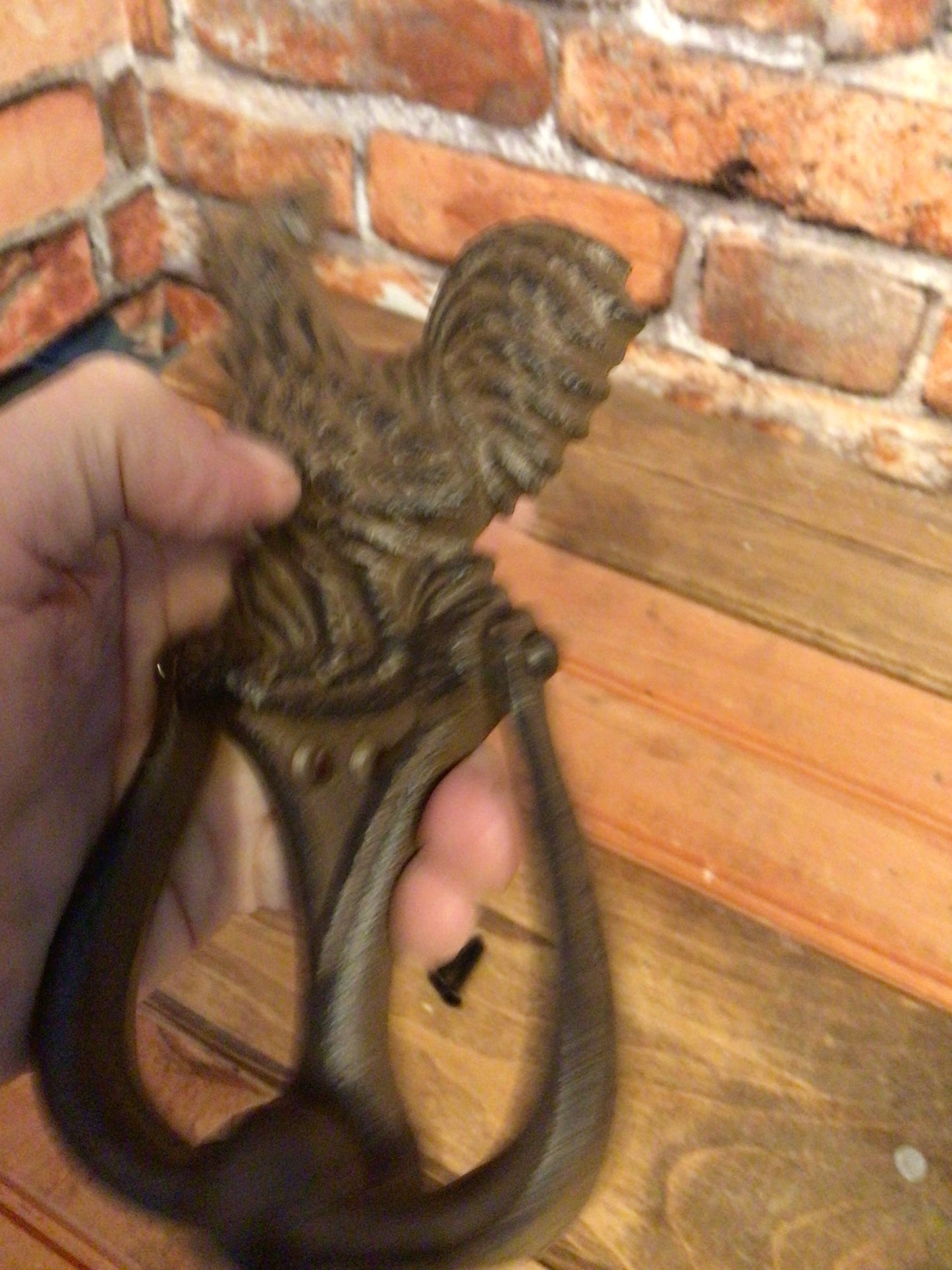 Rustic Style Country Rooster Door Knocker...Makes a Great Gift!