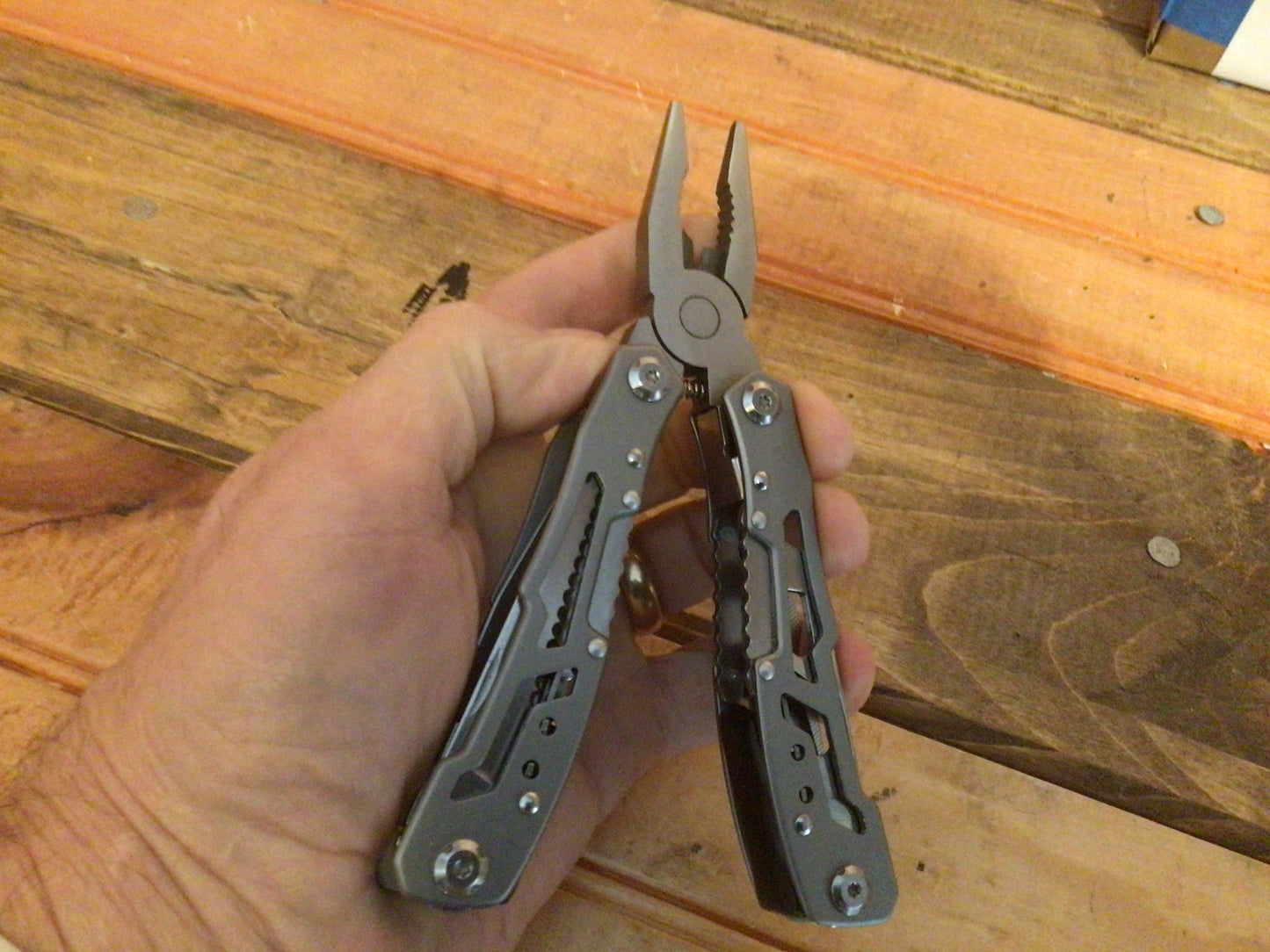 Outdoor Stainless-Steel Folding 12 Function Emergency Camping Multitool