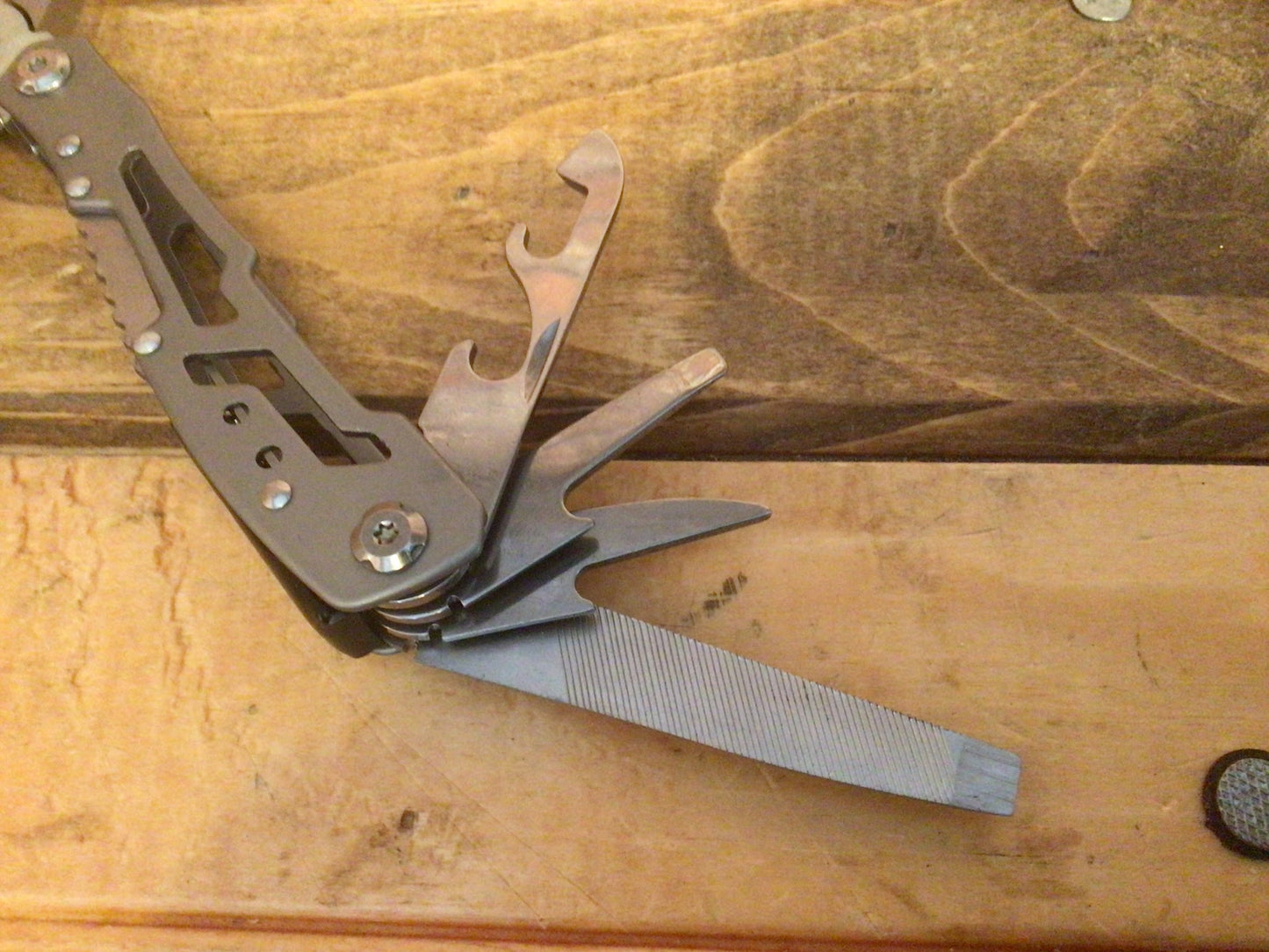 Outdoor Stainless-Steel Folding 12 Function Emergency Camping Multitool