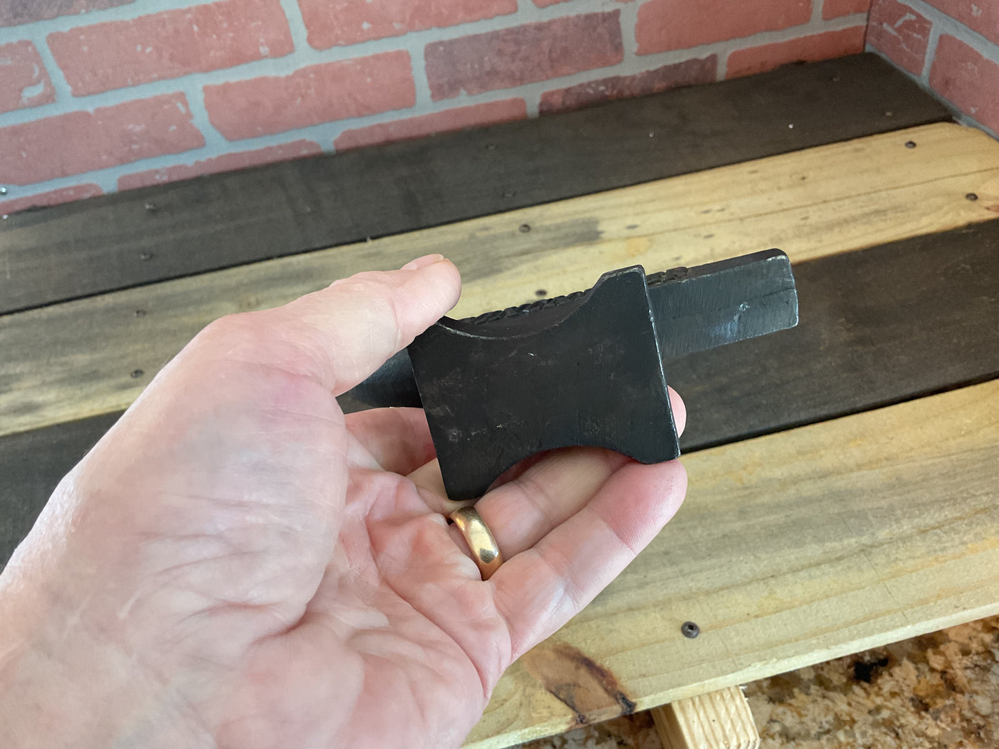 Winchester Rifles Anvil Cast Iron Gunsmith Gun Collector Paperweight