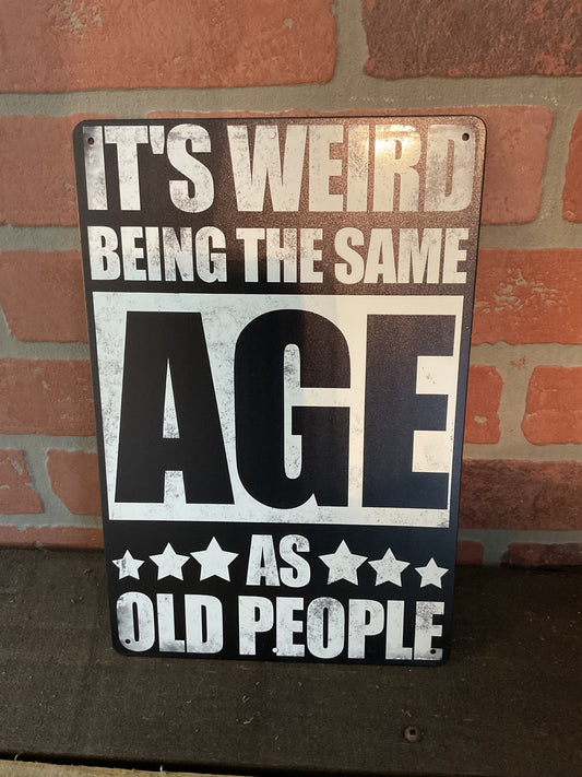 8"x12" Retro Patina Style "We Offer 3 Kinds of Service" Sign. Makes a Great Gift
