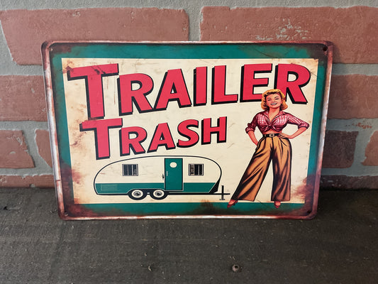 8"x12" Vintage Patina Style "Tonka" Sign
