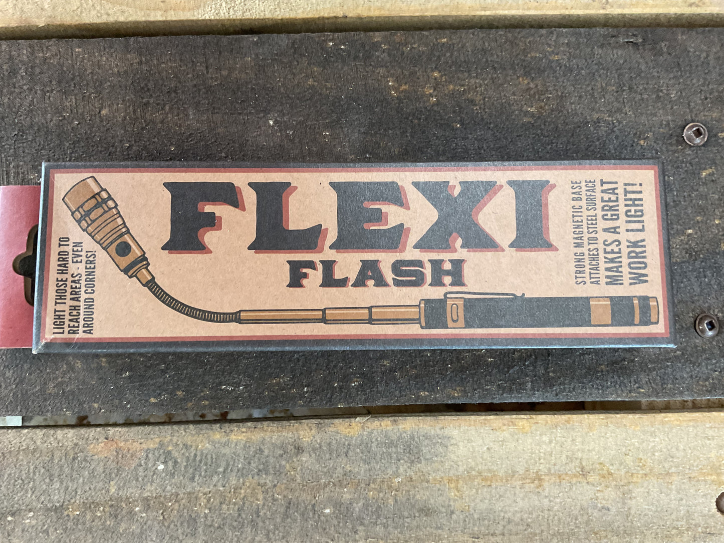 "Flexi-Flash" Extending Work light with Magnetic Base