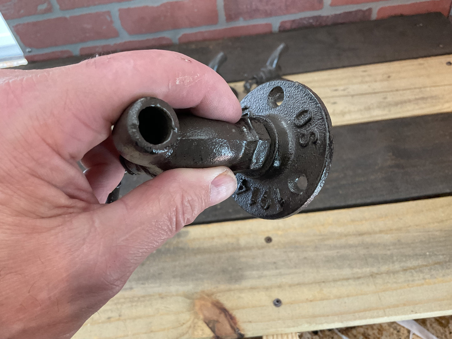 Set of 3 Cast Iron Faucet Style Home Decor Pulls