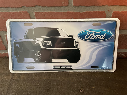 Licensed Ford F150 License Plate Made in the U.S.A.