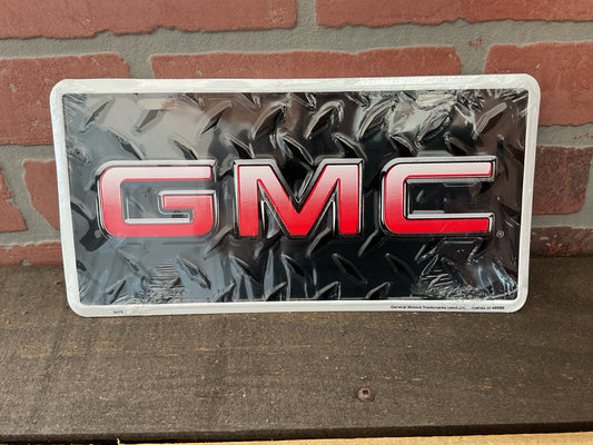 BOLD Licensed GMC License Plate Made in the U.S.A.
