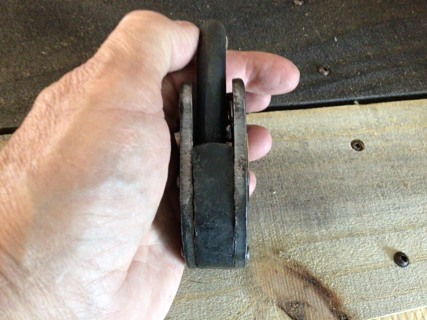 LARGE WORKING Yuma Territorial Prison Cast Iron Lock W/ 2 Keys 4 1/2" X 2 1/2"