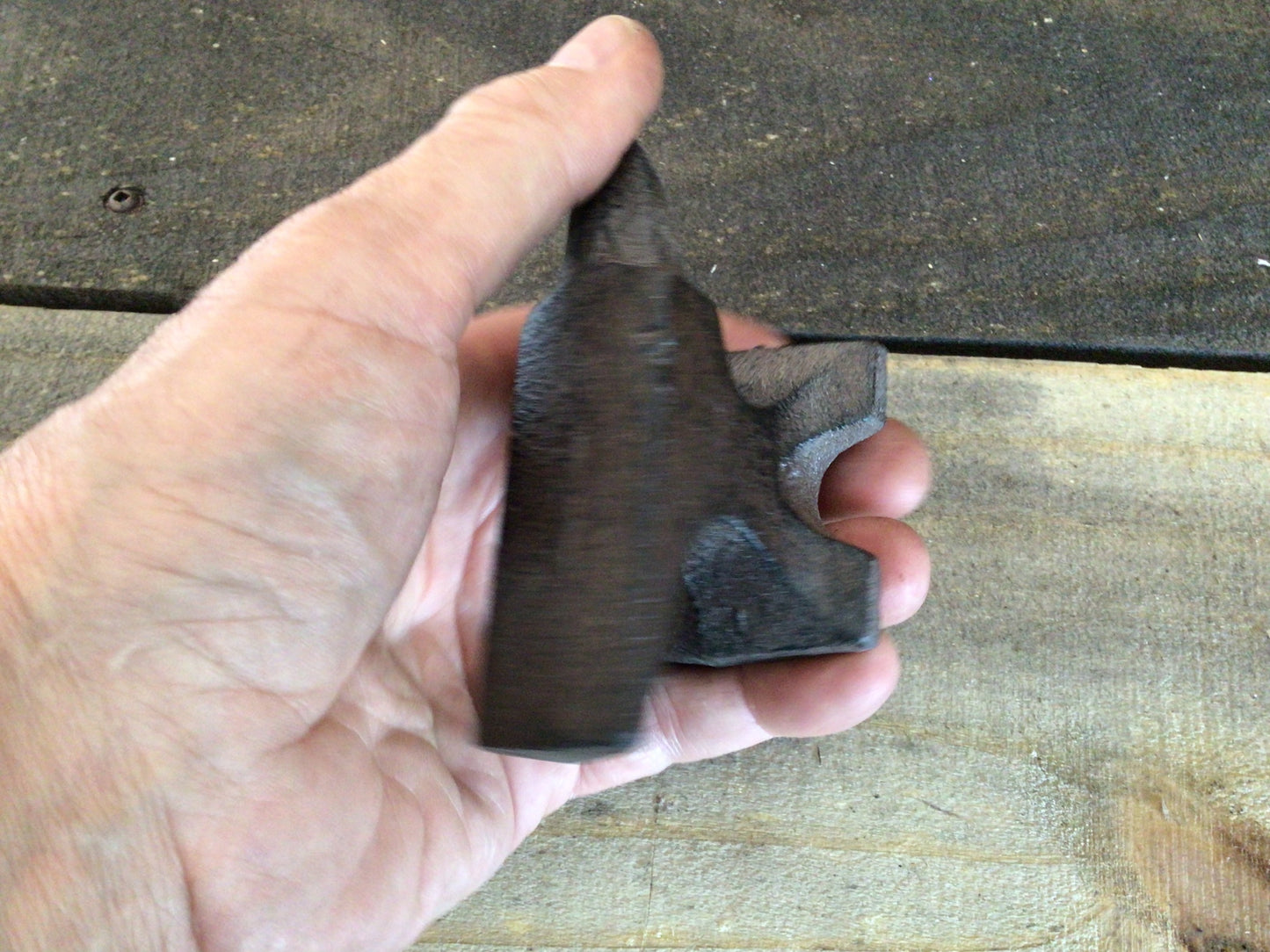 Antique Vintage Style 3.75” Cast Iron Anvil Paperweight More than 1 pound