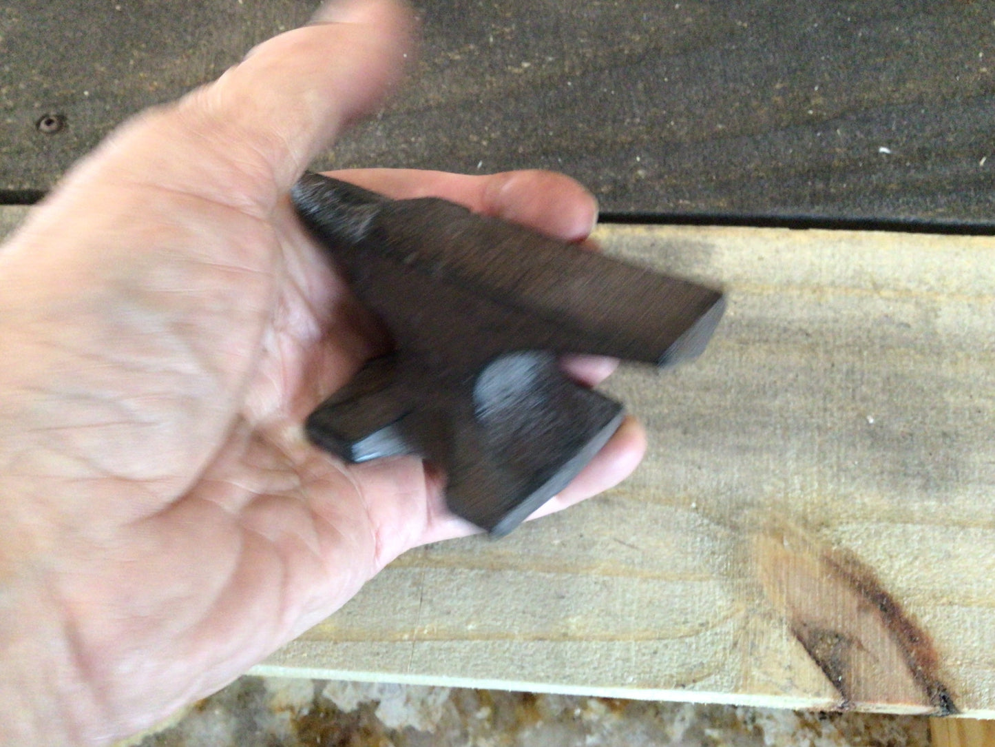 Antique Vintage Style 3.75” Cast Iron Anvil Paperweight More than 1 pound