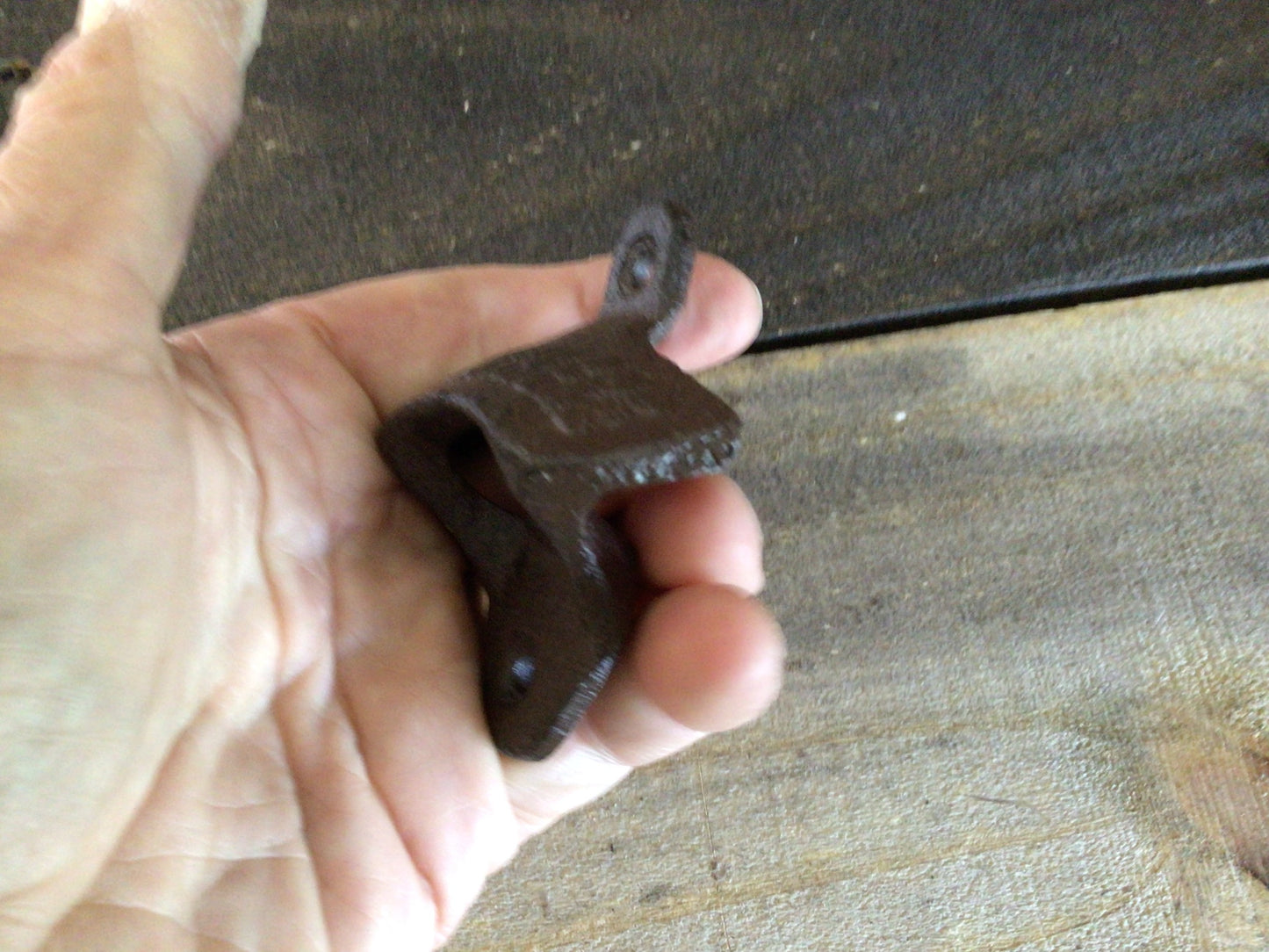 Rustic Cast Iron OPEN HERE Wall Mounted Bottle Opener Soda Western VINTAGE STYLE