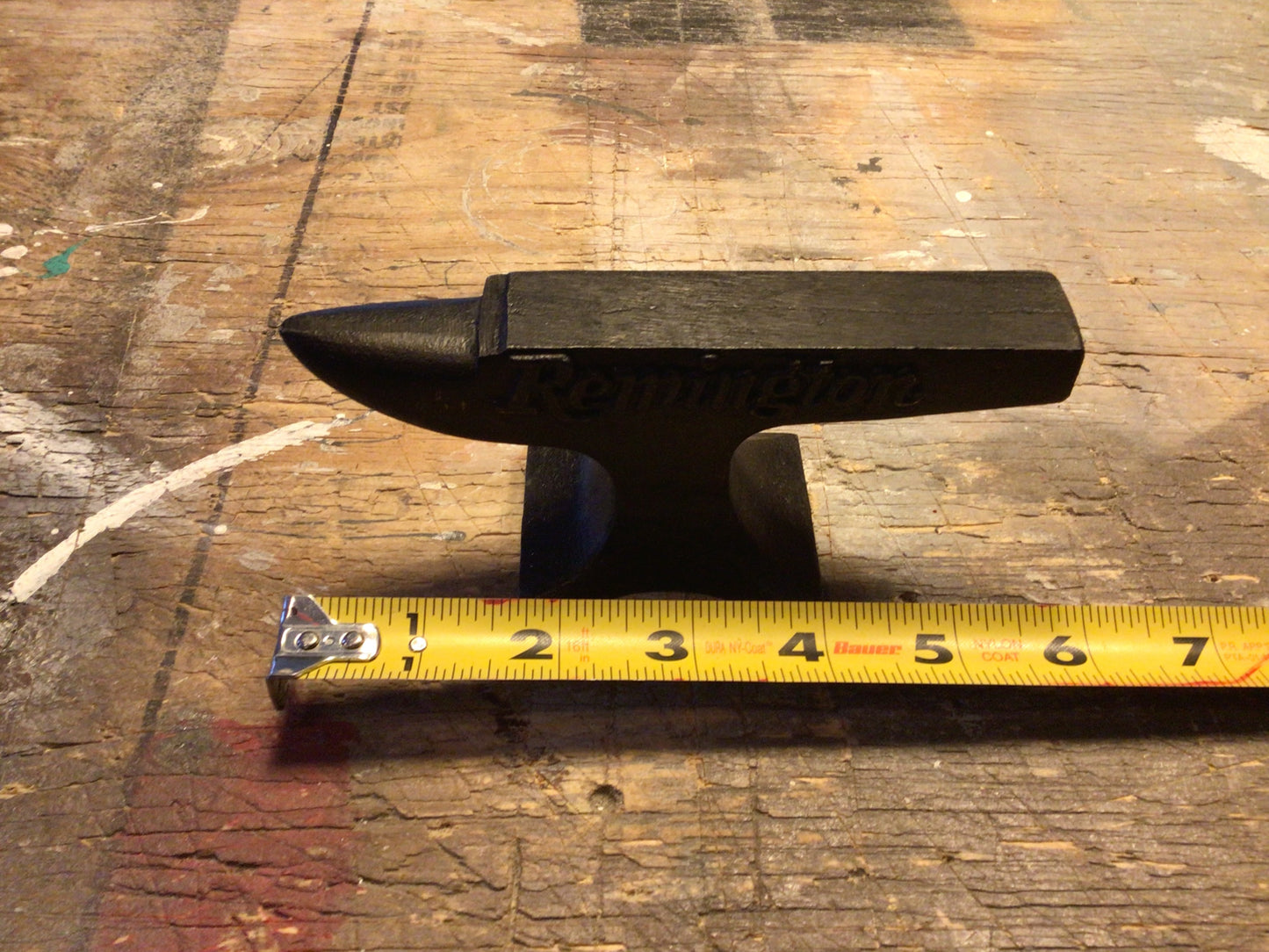 Vintage Style Large Cast Iron Remmington Anvil Paperweight Makes a great Gift