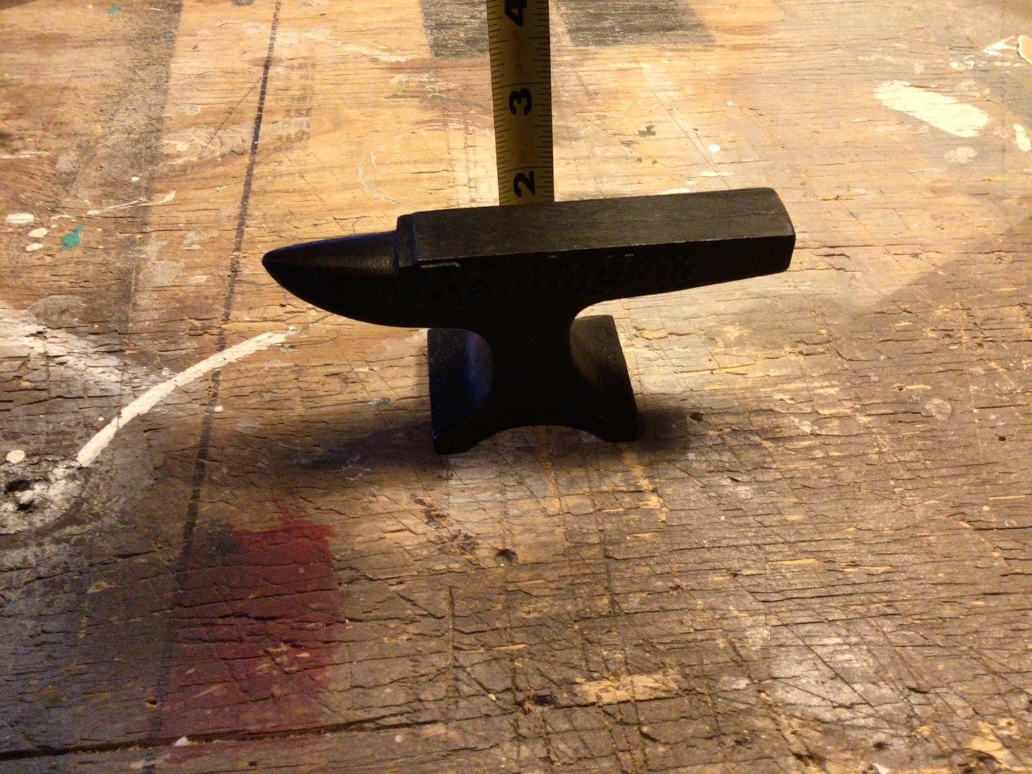 Vintage Style Large Cast Iron Remmington Anvil Paperweight Makes a great Gift