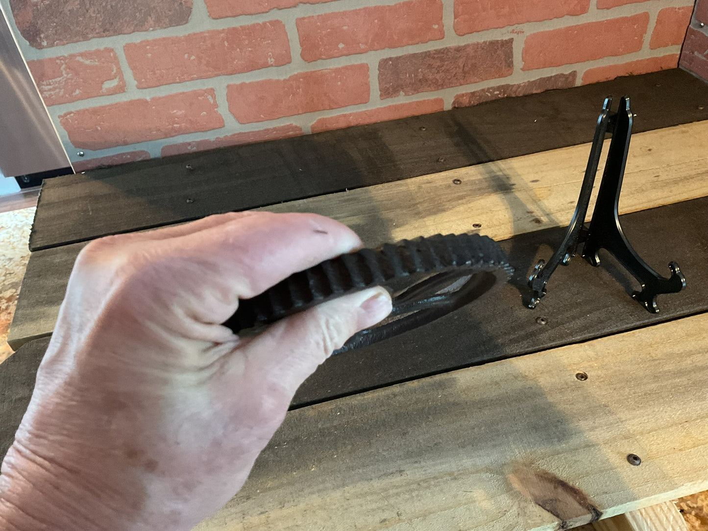 6" Rustic Style Cast Iron Gear.   Great Home Decor, Perfect New Home Gift!